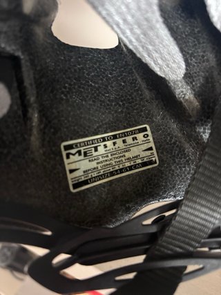 Casco Bicicleta MET Negro