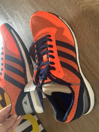 Zapatillas deportivas Adidas Adios Naranja y Azul