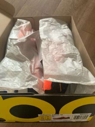 Zapatillas deportivas Adidas Adios Naranja y Azul