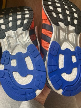 Zapatillas deportivas Adidas Adios Naranja y Azul