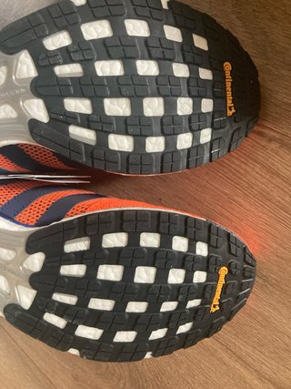 Zapatillas deportivas Adidas Adios Naranja y Azul
