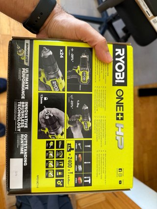 Taladro Ryobi 18V ONE+ HP Brushless