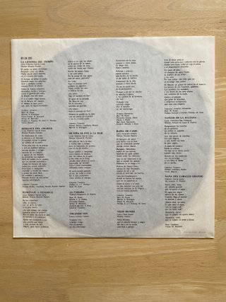 Vinilo Camarón - La Leyenda del Tiempo