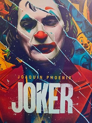 Quadro Joker Joaquin Phoenix 40x60cm
