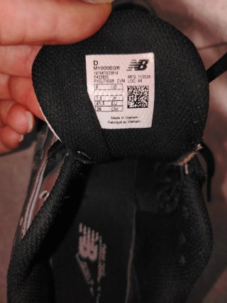 Scarpe New Balance 1000 Nero/Argento