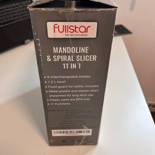 Mandolina y Cortador Espiral Fullstar