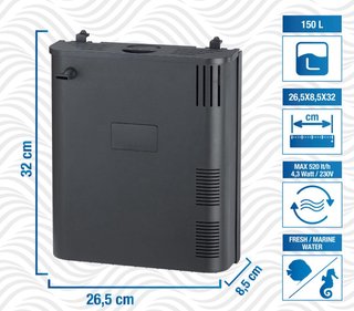 Filtro caja acuario pecera Amtra