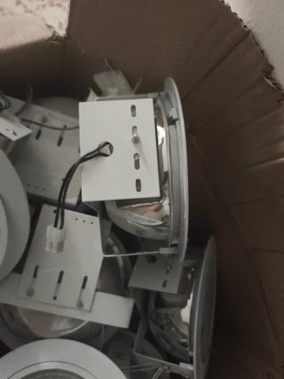 12 Focos de techo redondos