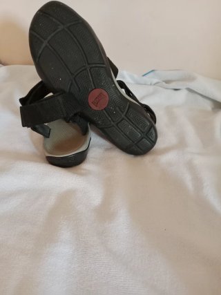 Sandalias Hombre Negras y Grises