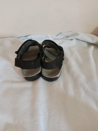 Sandalias Hombre Negras y Grises