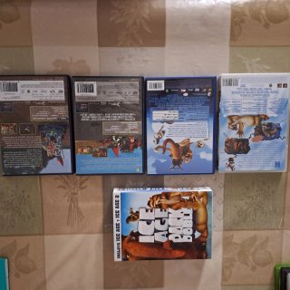 Pack 4 Películas DVD Toy Story y Ice Age