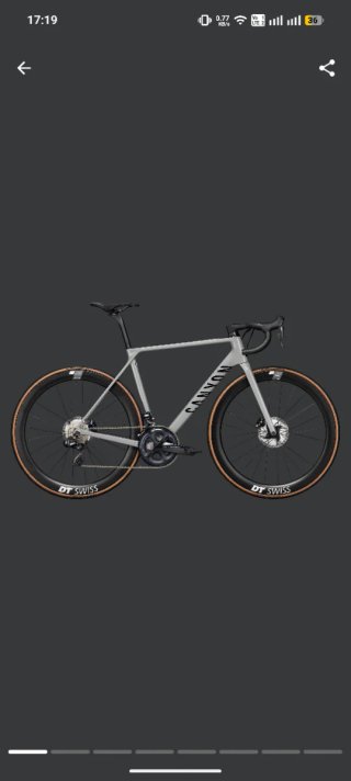 Bicicleta Canyon ultimate CF SL 8 Aero talla L