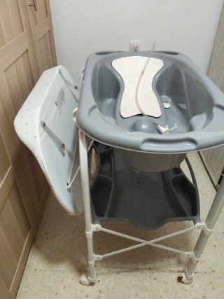 Bañera cambiador para bebé