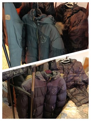 Lote 3 cazadoras hombre L/XL , seminuevas.