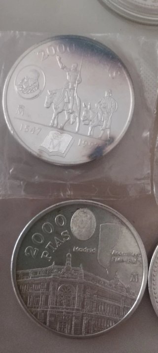 Lotto di monete d'argento
