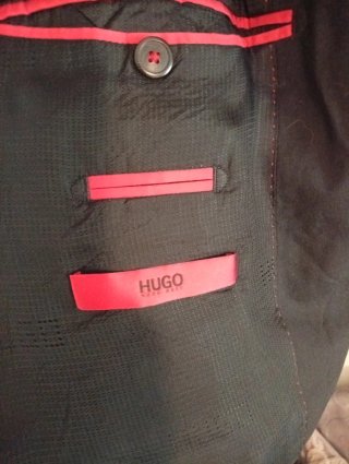 Chaleco negro cuello mao, elegante