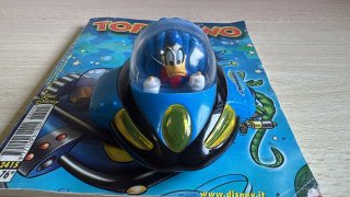 Fumetto topolino più gadget Paperino Granarolo
