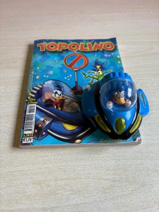 Fumetto topolino più gadget Paperino Granarolo
