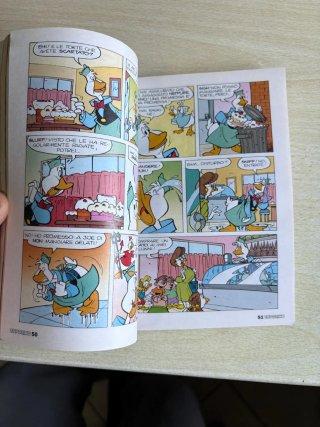 Fumetto topolino più gadget Paperino Granarolo