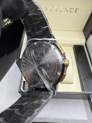 Reloj Versace Dorado y Gris