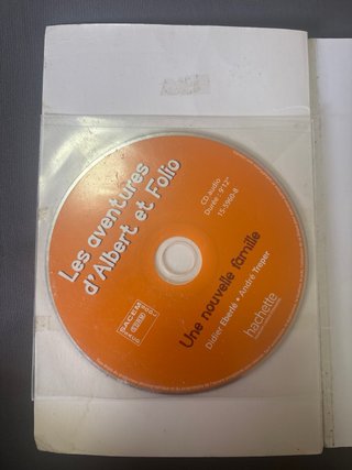 Albert et Folio Une Nouvelle Famille + CD Audio...