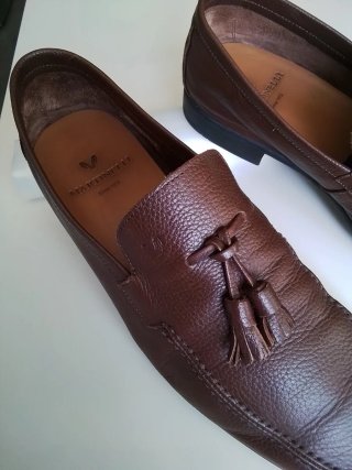 Mocasines hombre Martinelli Piel Marrón Borlas 41