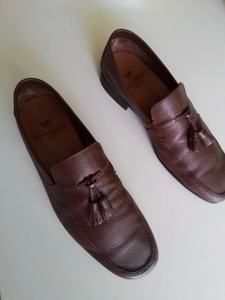 Mocasines hombre Martinelli Piel Marrón Borlas 41