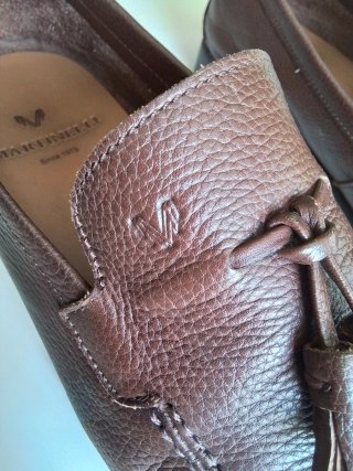 Mocasines hombre Martinelli Piel Marrón Borlas 41