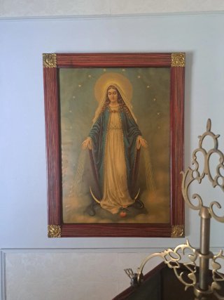 Cuadro Inmaculada Virgen Medalla Milagrosa