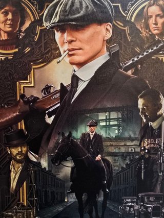 Quadro Peaky Blinders 40x60 Cm