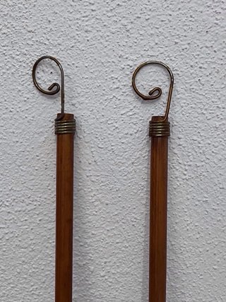 Varões de Cortinado Madeira Maciça