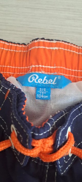 Bañador niño 3-4 años azul con detalles
