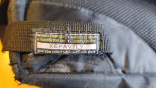 Mochila negra Tech Air compartimento portátil