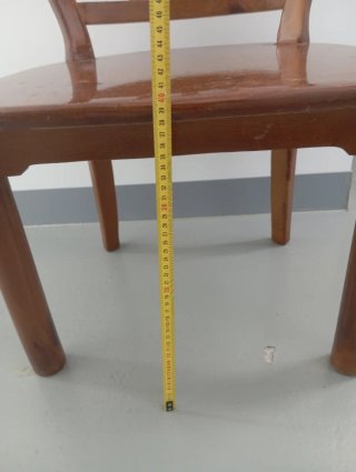 Descalzadora madera antigua