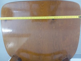 Descalzadora madera antigua