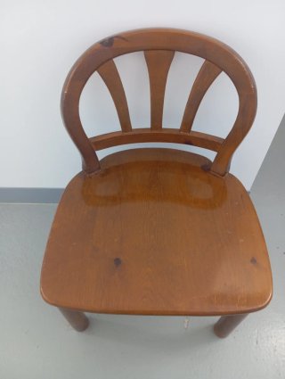 Descalzadora madera antigua