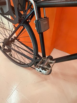 Bicicleta con sillita para niño Hamax