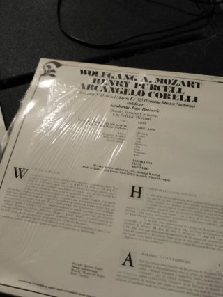 Vinilo Clásica Mozart, Purcell, Corelli