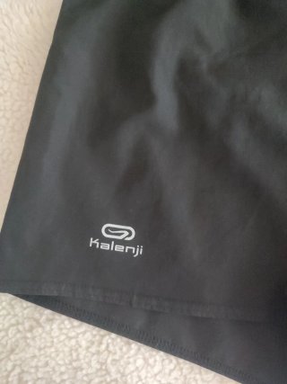 Short deportivo Kalenji negro