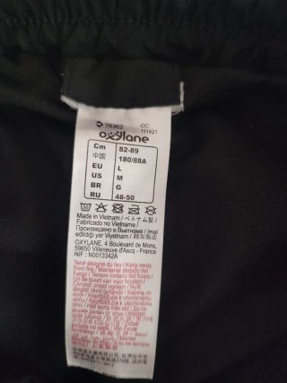 Short deportivo Kalenji negro