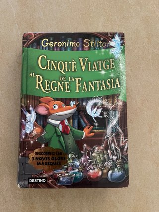 Libro de Geronimo Stilton 5 en Catalán