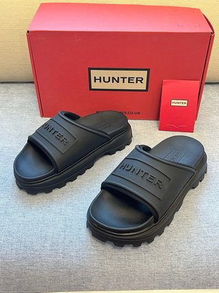 Ciabatte Hunter nere taglia 36