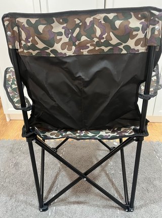 Silla Plegable Camping Camuflaje - NUEVA