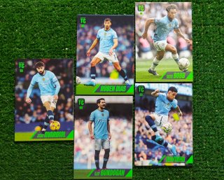 5 Card Panini Top Class Manchester City 2025