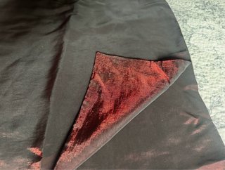 Foulard Tintoretto Negro y Rojo