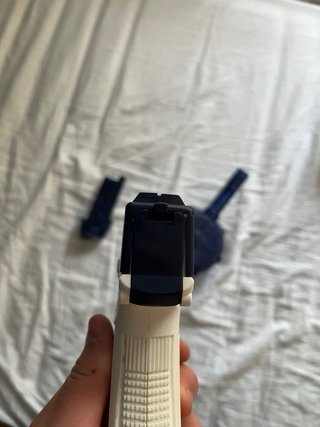 Pistola de agua eléctrica con cargador