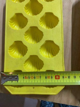 4 Moldes Silicona Cubitos Hielo Conchas