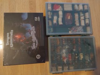 Dungeon Universalis Expansión y Tokens.Pack3caja