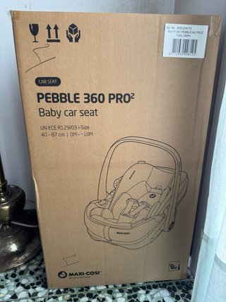 Silla Coche Maxi-Cosi Pebble 360 Pro 2 + Isofix