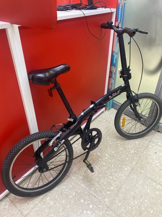 Bicicleta Plegable b_fold3 Negra